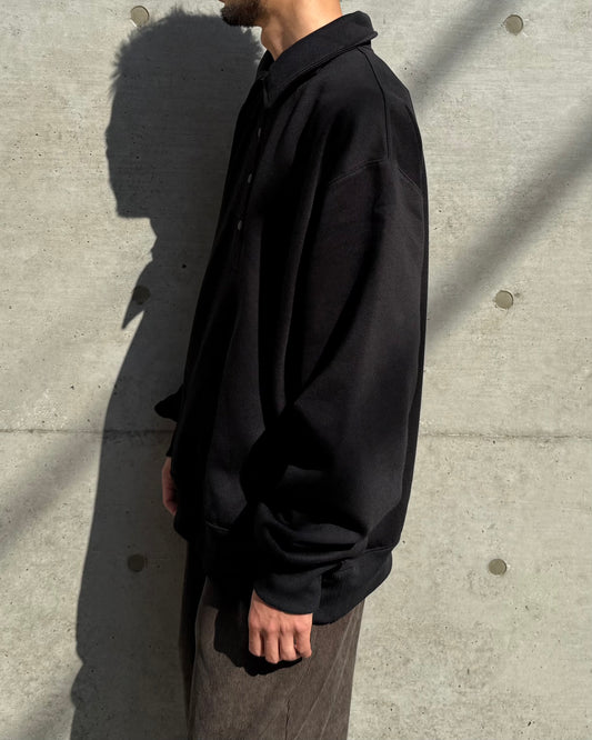 DAIWA PIER39 / TECH SWEAT SNAP PULLOVER / BLACK / BE-53025W