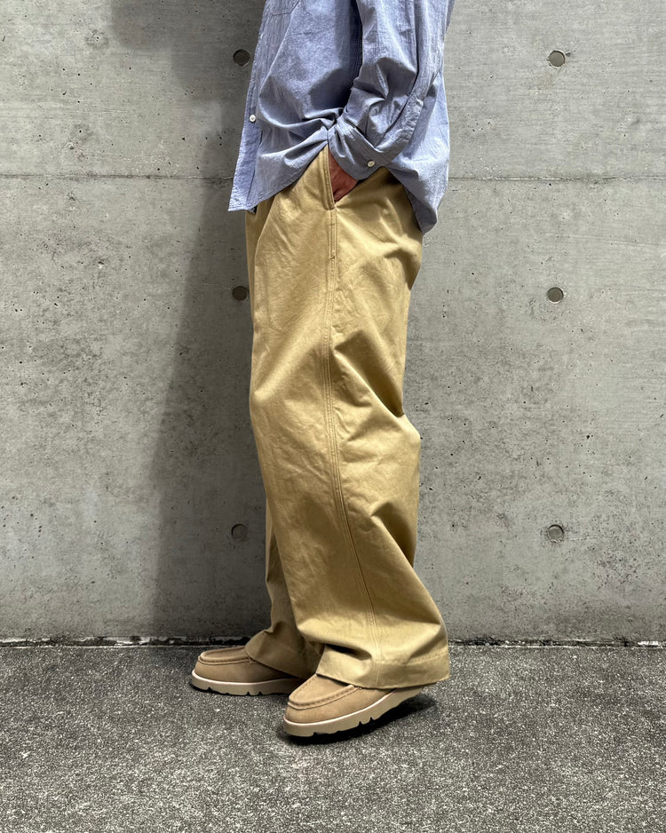 blurhmsROOTSTOCK / 52 Wide Chino Pants / Beige