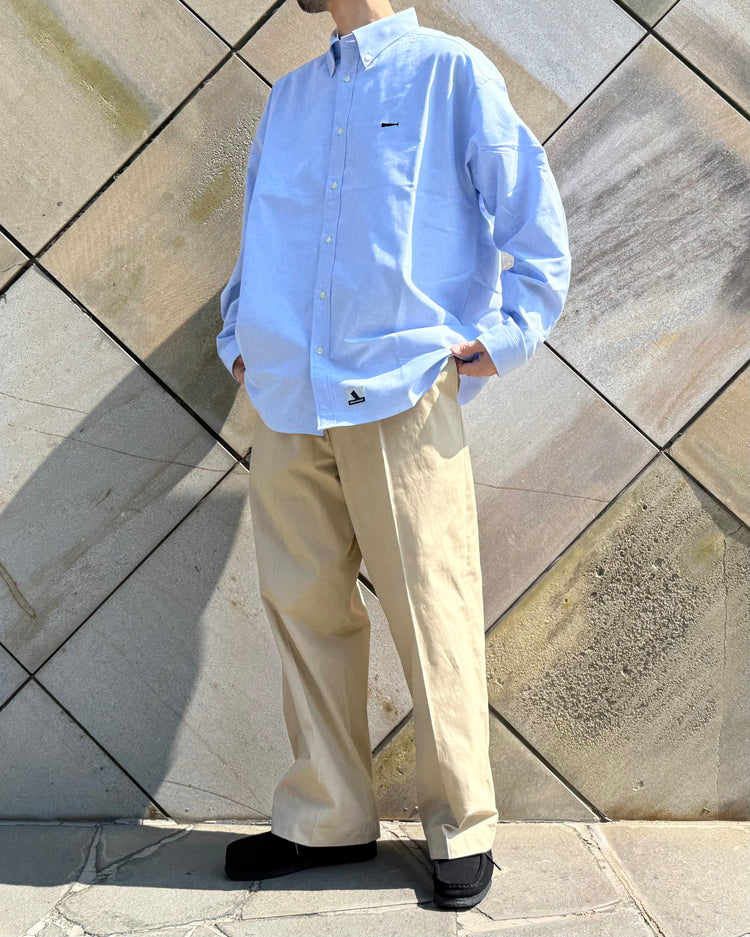 DESCENDANT / KENNEDY’S OXFORD LS SHIRT / BLUE / 261CPDS-SHM01