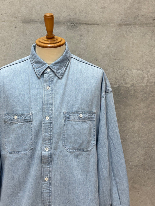 FreshService / LIGHT DENIM L/S SHIRT / LIGHT FADE / FSC252-50045