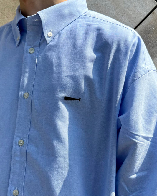 DESCENDANT / KENNEDY’S OXFORD LS SHIRT / BLUE / 261CPDS-SHM01