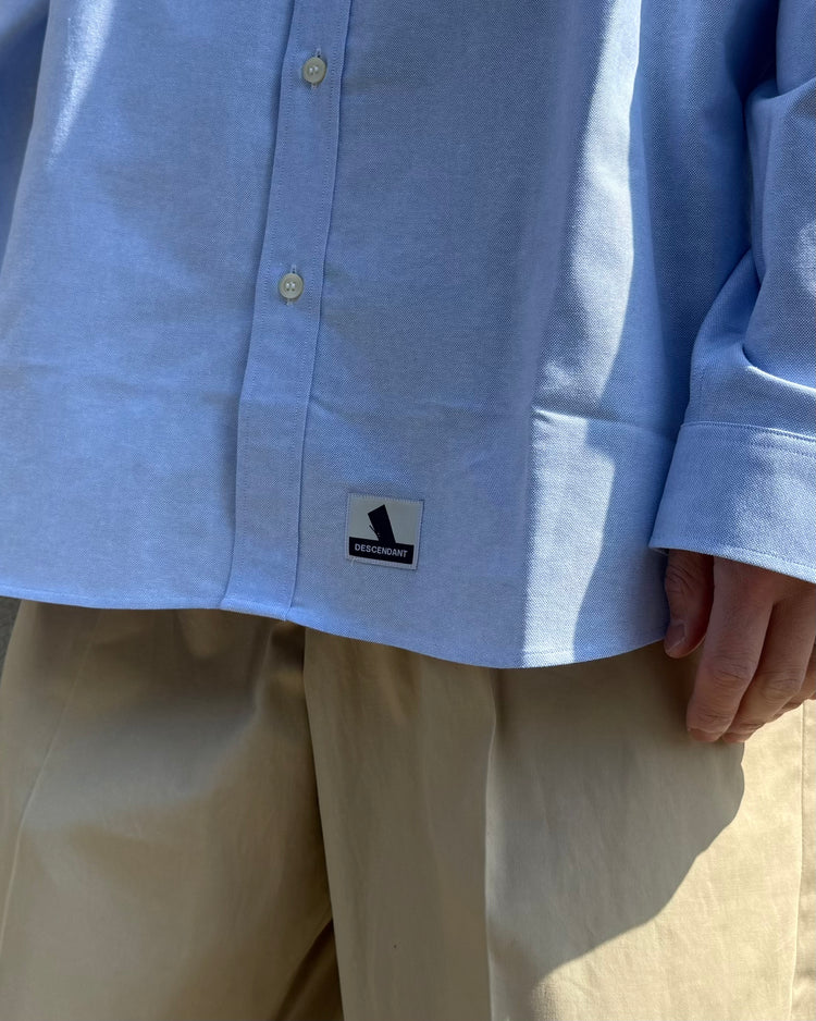 DESCENDANT / KENNEDY’S OXFORD LS SHIRT / BLUE / 261CPDS-SHM01