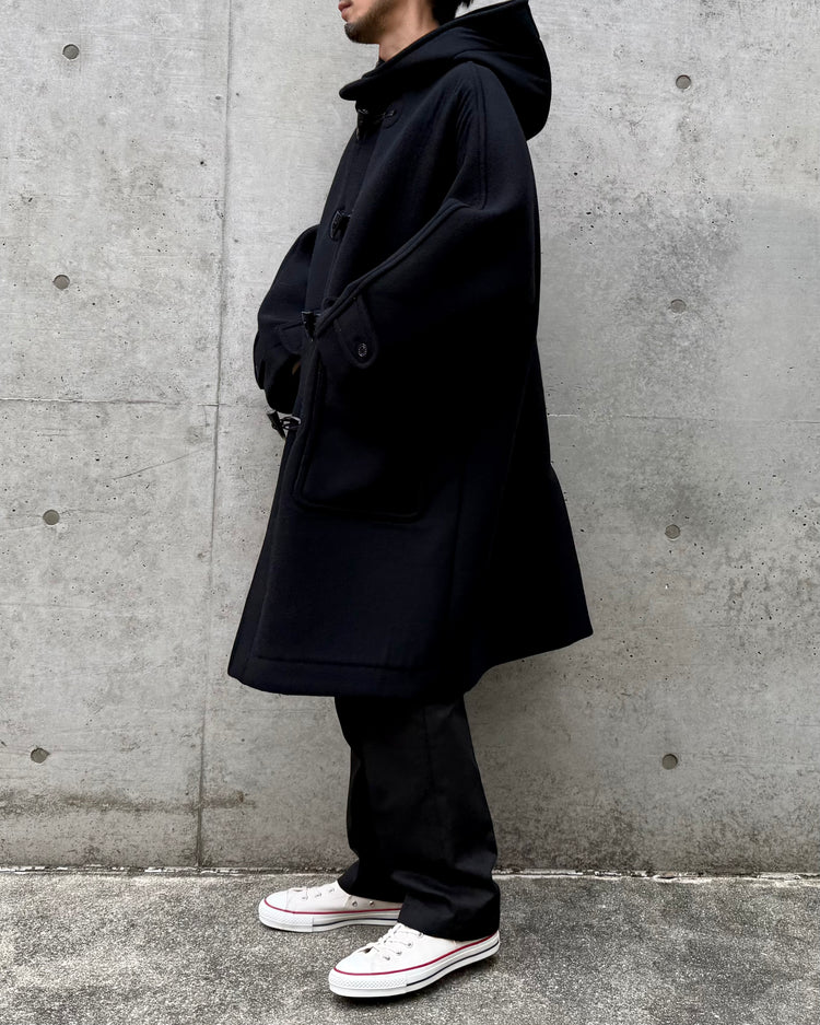 FUMITO GANRYU / Vintage Modern Duffle Coat / Black / Fu14-Co-01