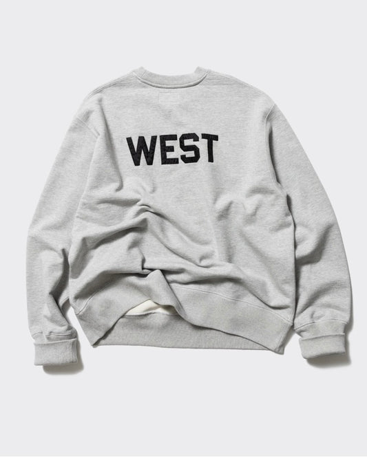 Unlikely / Simple Sewat Crew "WEST" / GRAY / U26S-13-0001