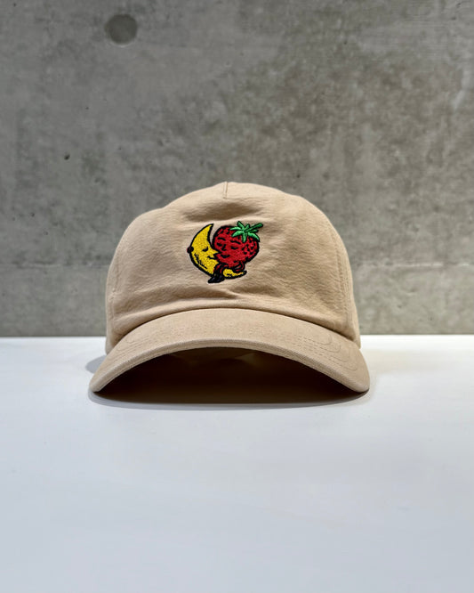 SKY HIGH FARM / LOGO EMBROIDERED CAP / BEIGE / SHF08K001