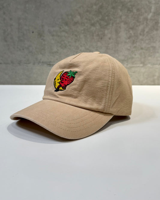SKY HIGH FARM / LOGO EMBROIDERED CAP / BEIGE / SHF08K001