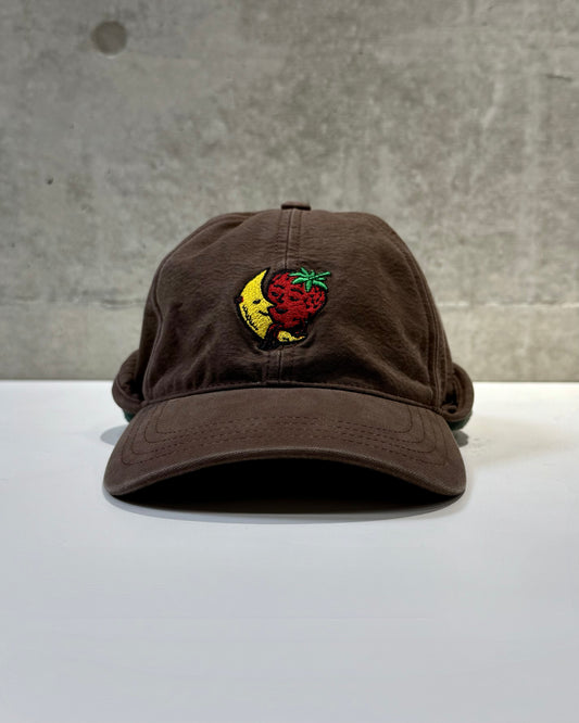 SKY HIGH FARM / LOGO TRAPPER CAP / BROWN / SHF08K003