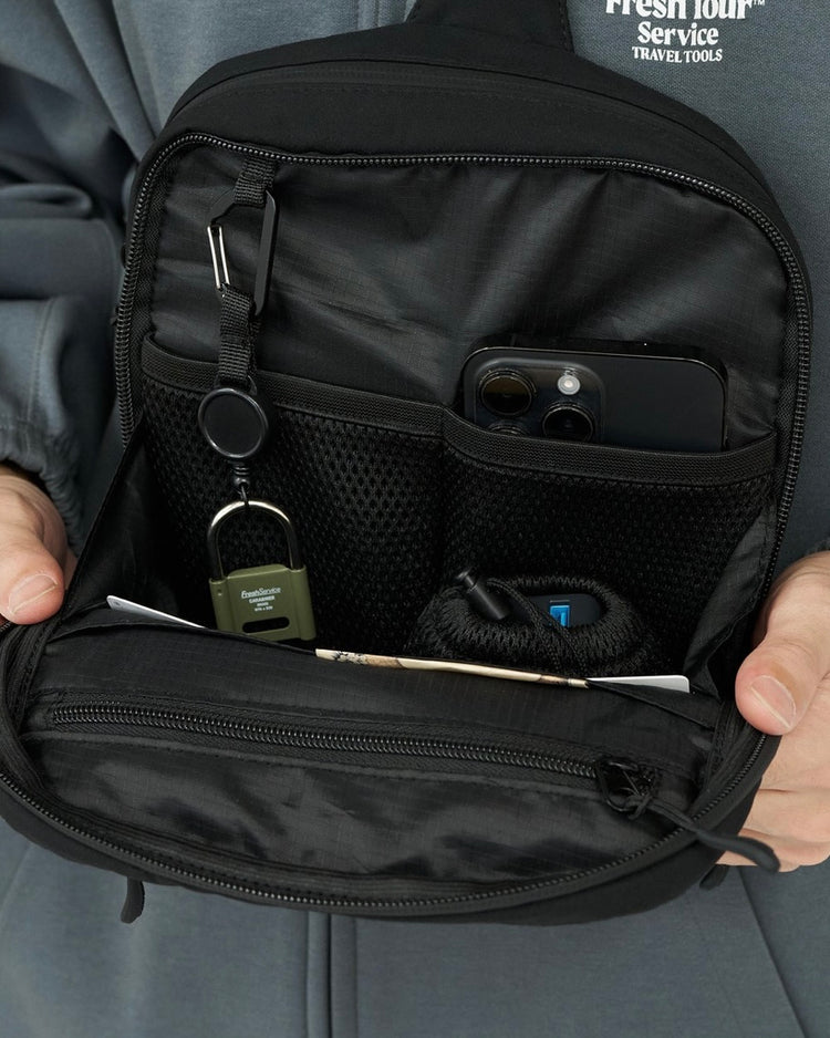 Fresh Tour Service / UTILITY SLING BAG / BLACK / FSP261-90066
