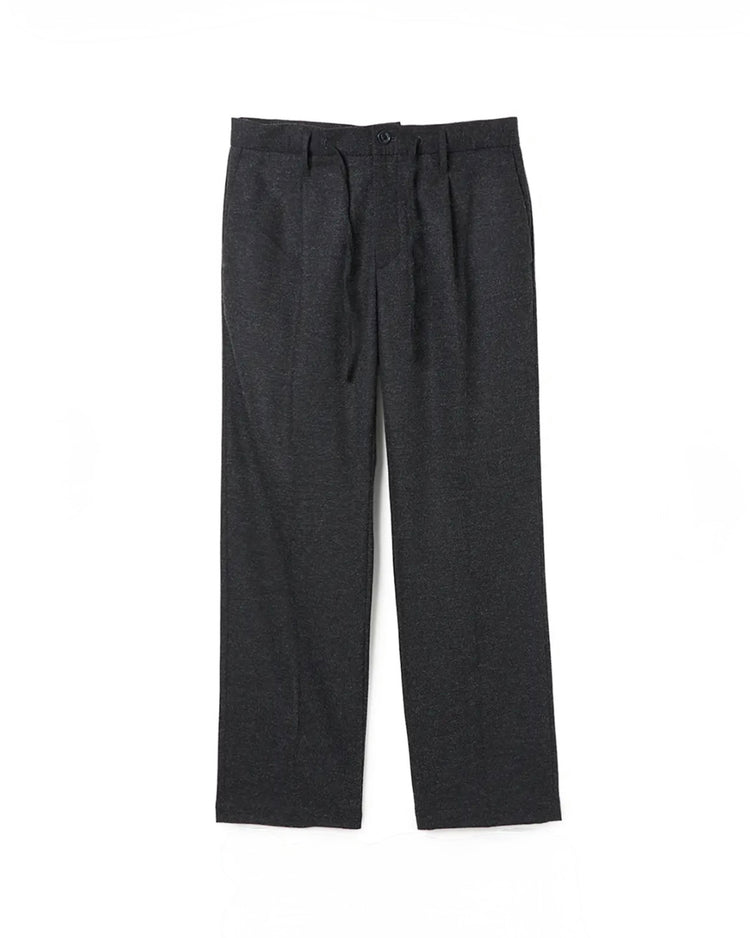 nonnative / OFFICER EASY TROUSERS WOOL CASHMERE OXFORD / HEATHER CHARCOAL / NN-P4921