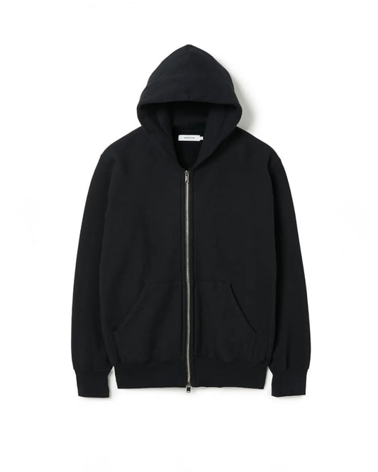 nonnative / COACH FULL ZIP HOODIE COTTON SWEAT / BLACK / NN-C4910