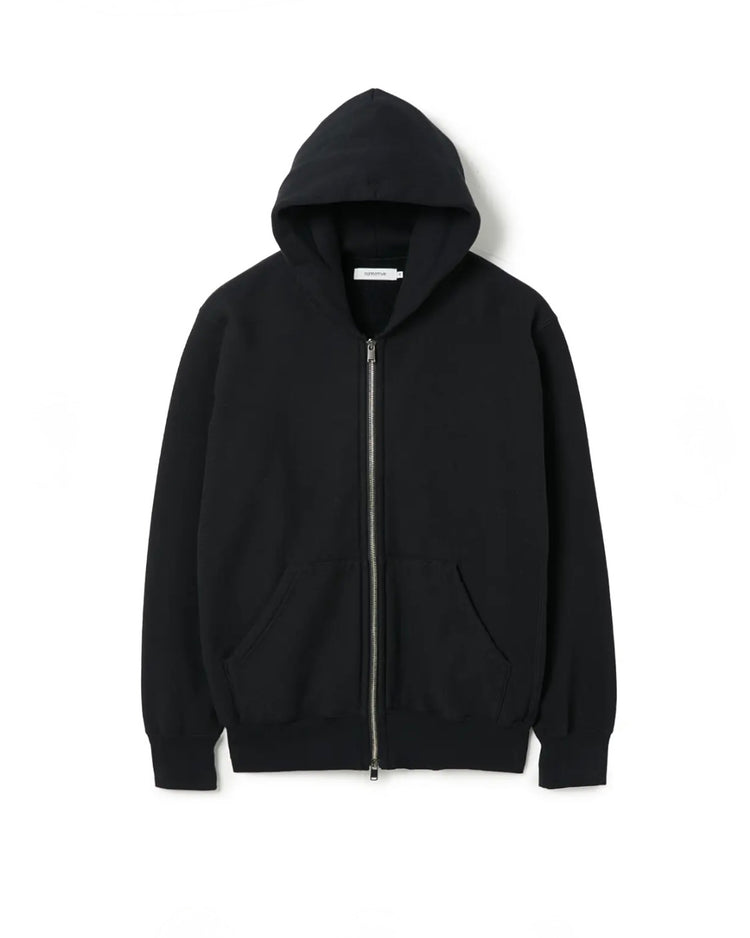 nonnative / COACH FULL ZIP HOODIE COTTON SWEAT / BLACK / NN-C4910