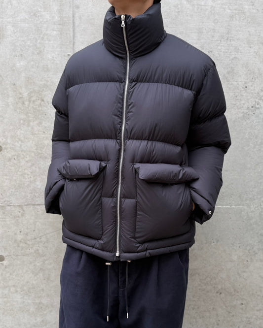 AURALEE / SUPER LIGHT NYLON RIPSTOP DOWN BLOUSON / BLACK / A26AB01WB