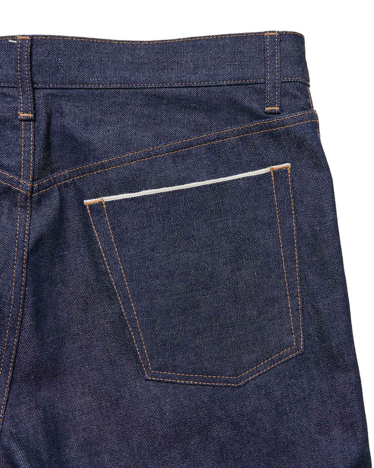 uniform experiment / RIGID DENIM WIDE-FIT JEANS / INDIGO / UE-252052