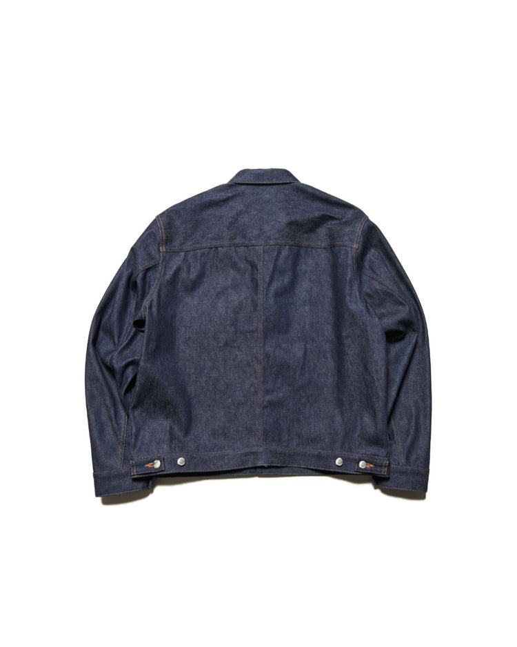 uniform experiment / RIGID DENIM TRUCKER JACKET / INDIGO / UE-252049