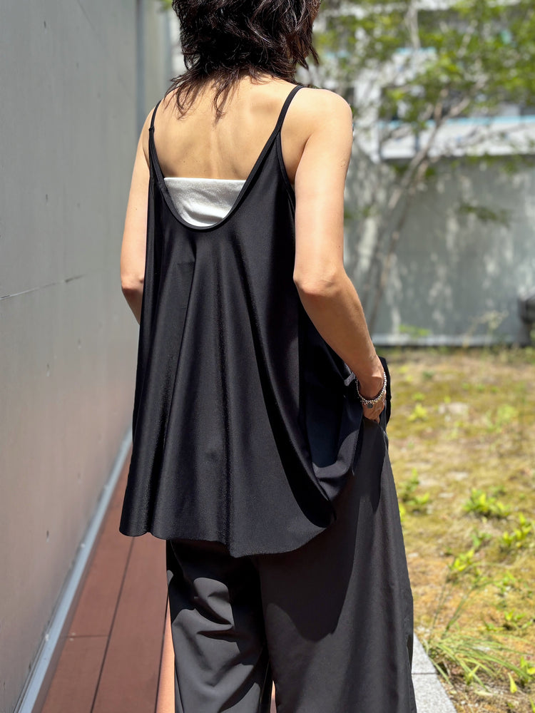 ENFÖLD / HALTER CAMISOLE / BLACK / 300JS160-2431