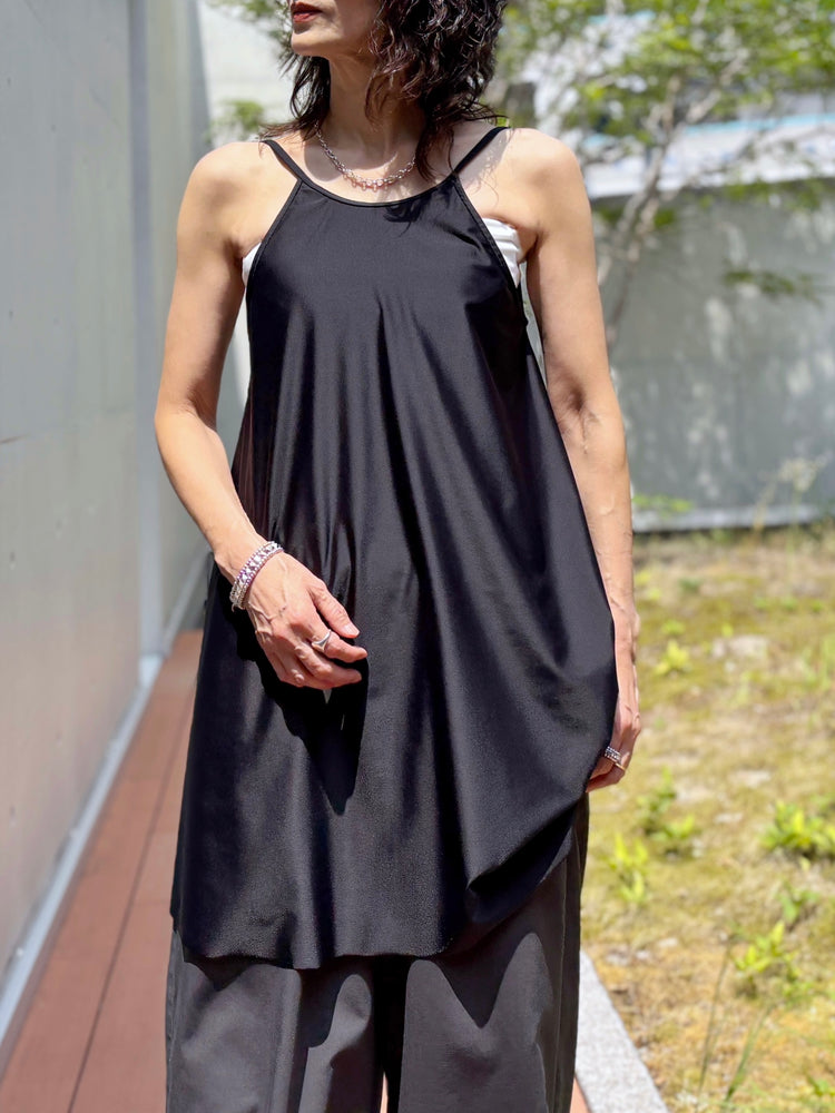 ENFÖLD / HALTER CAMISOLE / BLACK / 300JS160-2431
