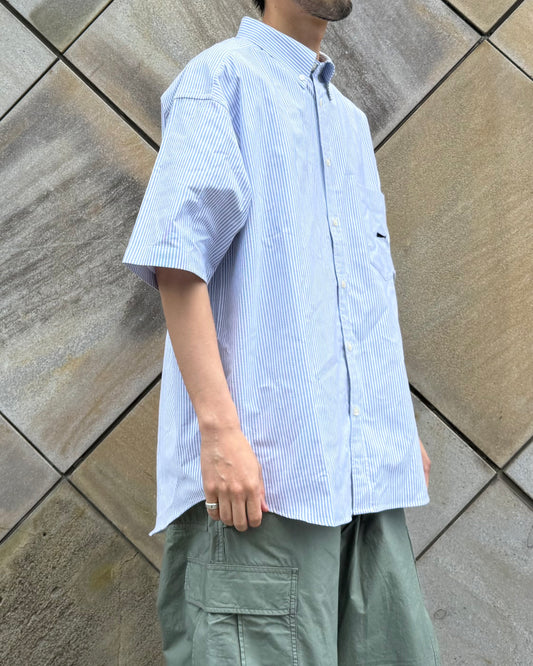 DESCENDANT / KENNEDY’S STRIPE SS SHIRT / BLUE / 261CPDS-SHM05