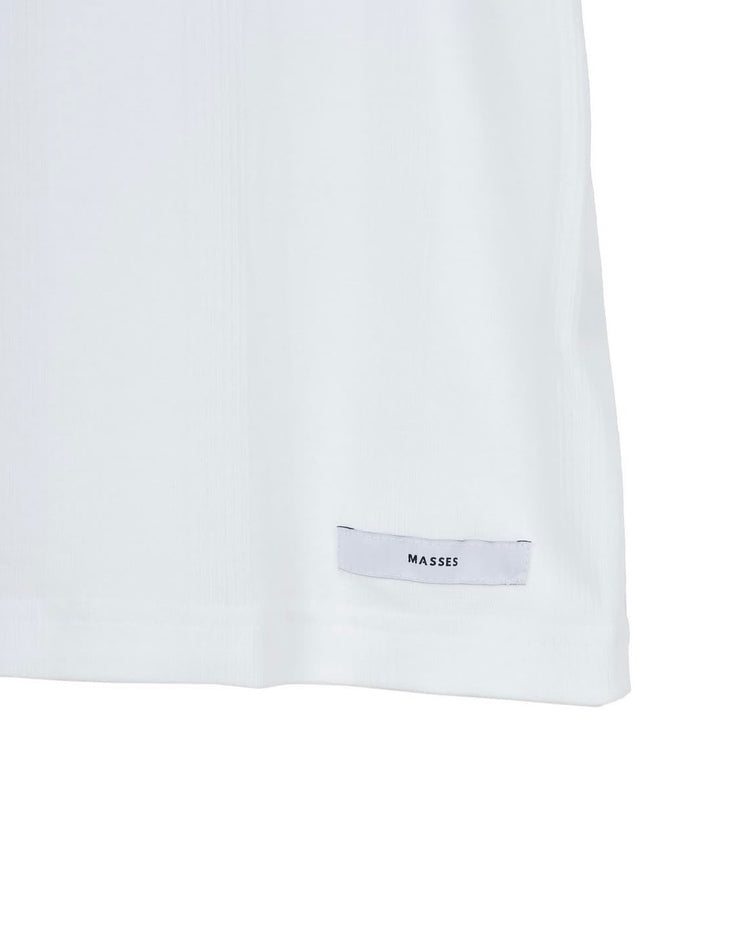 MASSES / Robert P.MILLER TEE 2PACK / WHITE