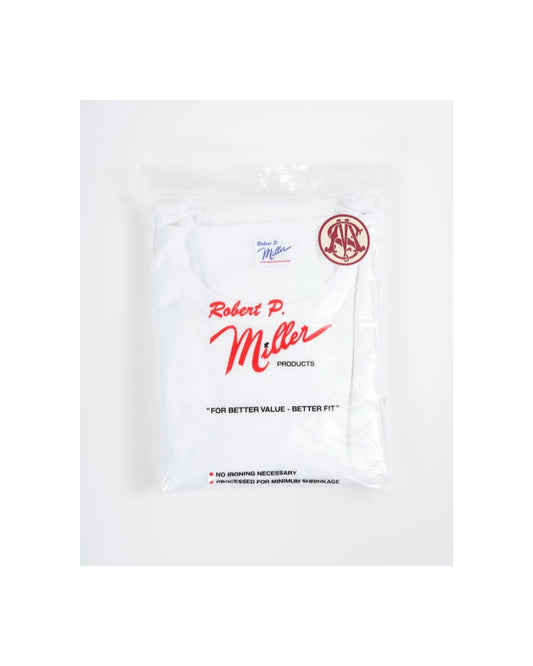 MASSES / Robert P.MILLER TEE 2PACK / WHITE