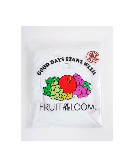 MASSES / FRUIT OF LOOM TEE 2PACK / WHITE ×BLACK