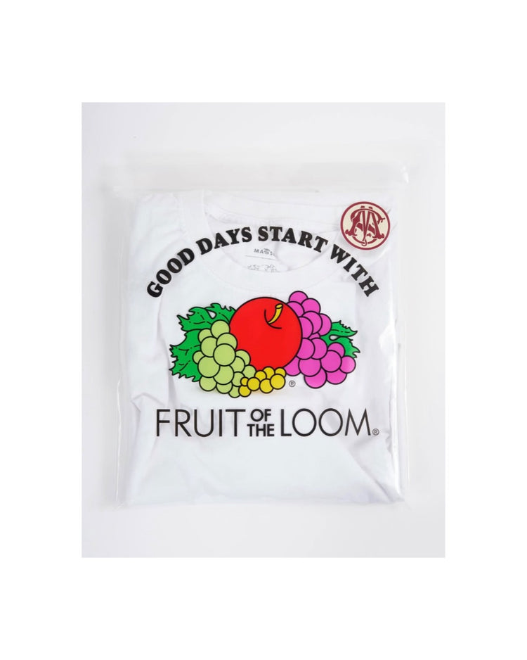 MASSES / FRUIT OF LOOM TEE 2PACK / WHITE ×BLACK