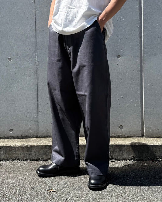 PORTER CLASSIC / GENE KELLY CHINOS / CHARCOAL GRAY / PC-009-2039