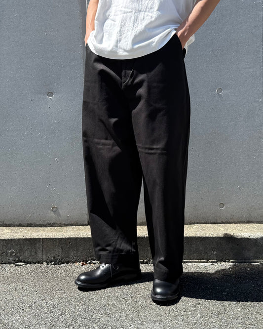 PORTER CLASSIC / GENE KELLY CHINOS / BLACK / PC-009-2039