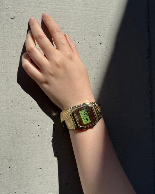 MM⑥ Maison Margiela × TIMEX / T80 Gift Set with Extra Bracelet / GOLD / S33YW0002