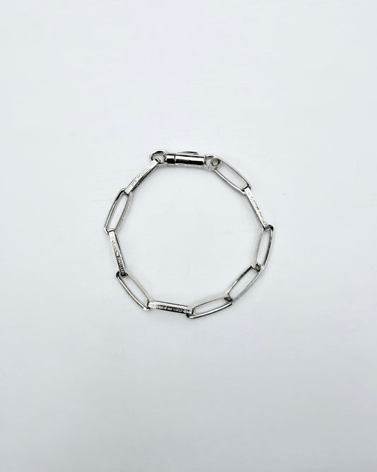 END CUSTOM JEWELLERS / Half rounded narrow chain brecelet / ENDB110