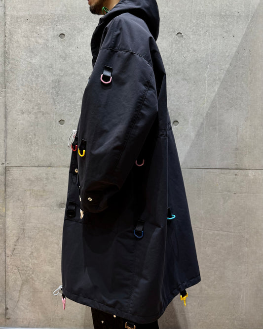 TSTS / SEDITIONARY SHELL COAT / BLACK / 25AMM0802