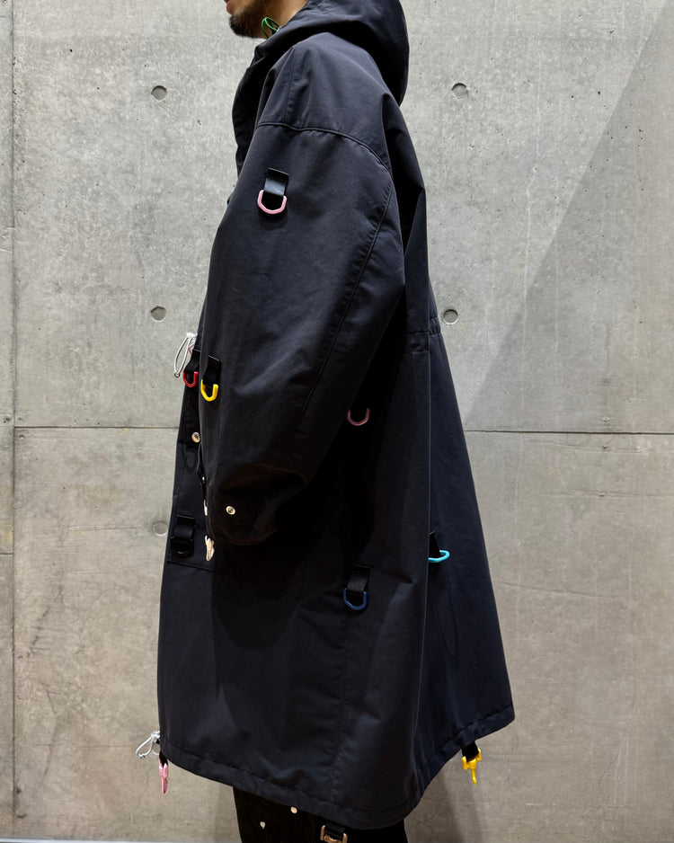 TSTS / SEDITIONARY SHELL COAT / BLACK / 25AMM0802