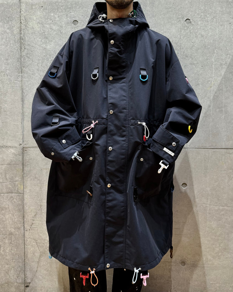 TSTS / SEDITIONARY SHELL COAT / BLACK / 25AMM0802