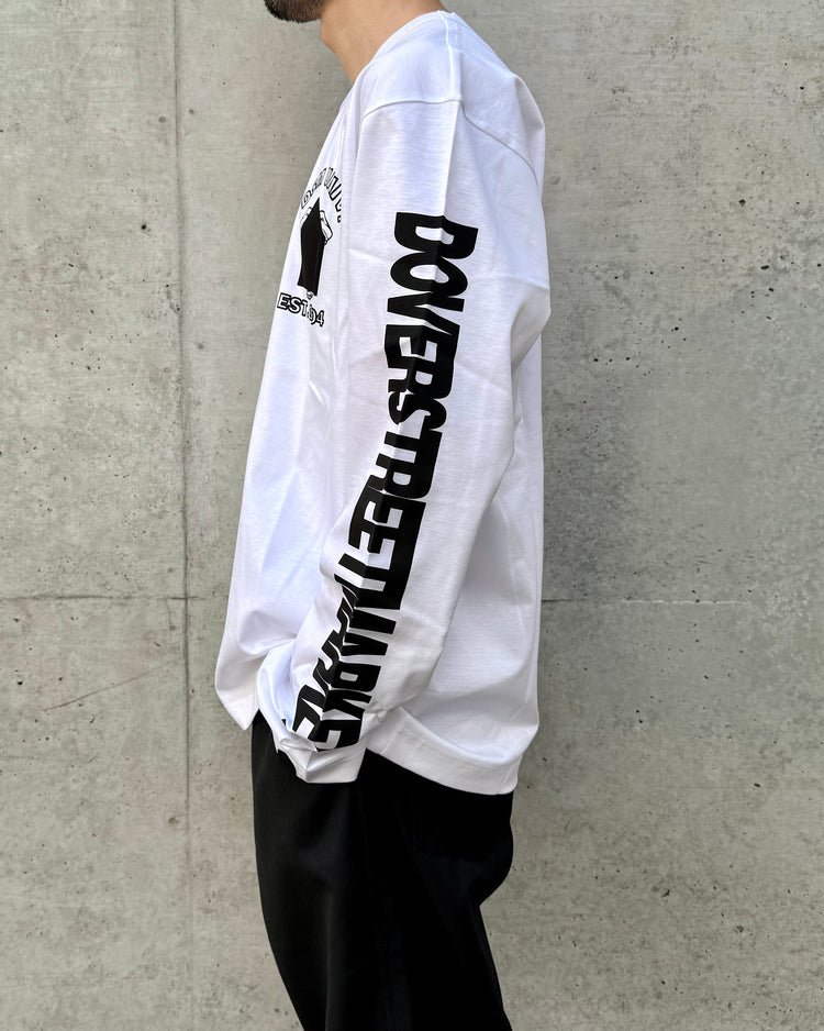 DSM kei ninomiya / DSM University Longsleeve Shirt / White / DSM01T003