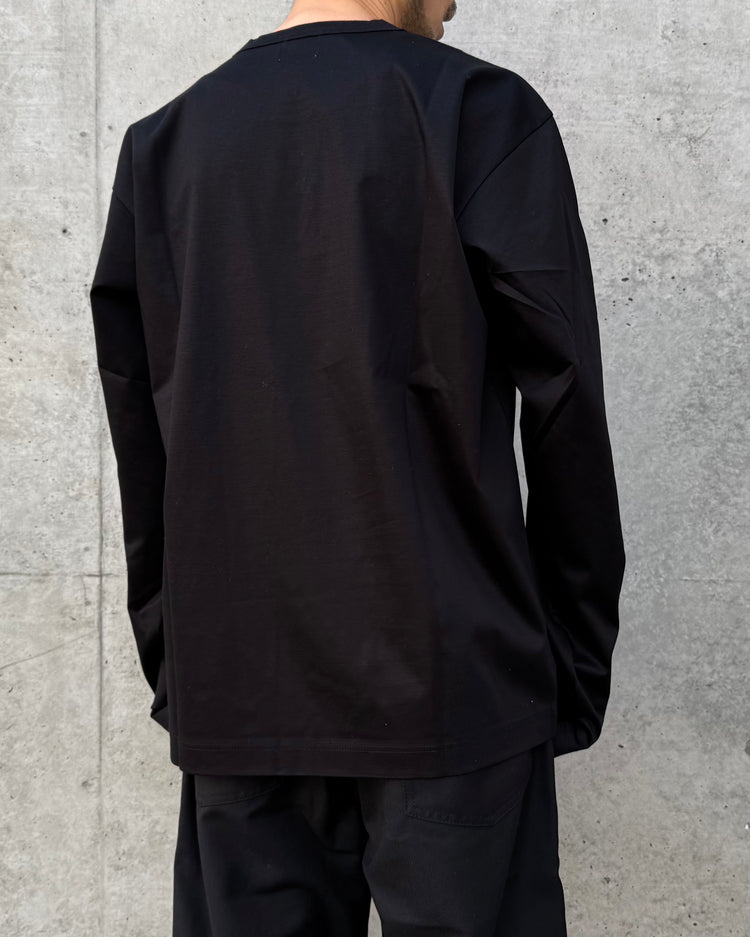 DSM kei ninomiya / DSM University Longsleeve Shirt / Black / DSM01T003