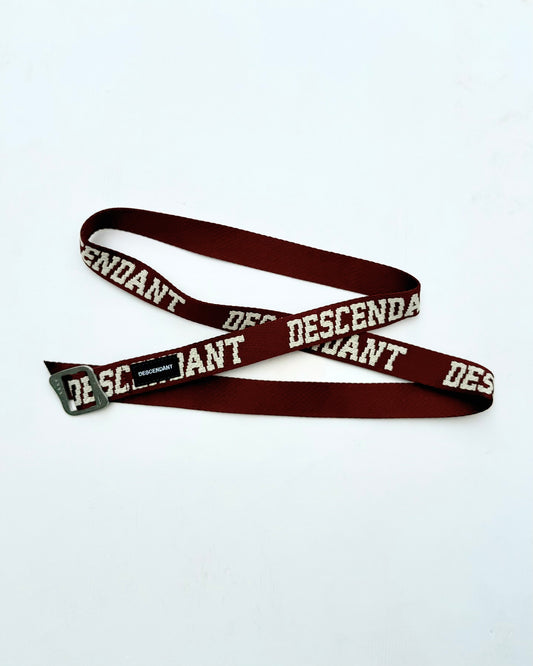 DESCENDANT / DIRT BELT / 252TSDS-AC01 / BURGUNDY