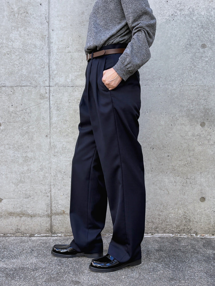 THE SHINZONE / CHRYSLER PANTS TYPE-2 / NAVY / 25AMSPA13