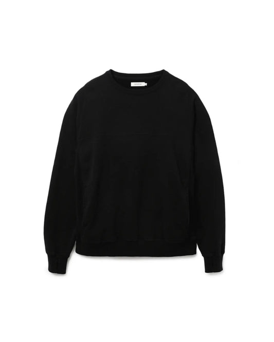 nonnative / DWELLER CREW PULLOVER COTTON SWEAT / BLACK / NN-C4701