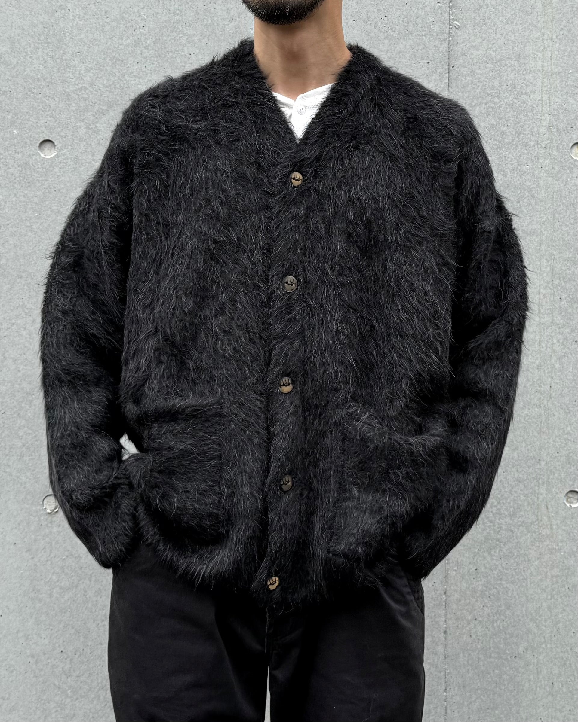 The Inoue Brothers… / Suri Alpaca Cardigan / Black