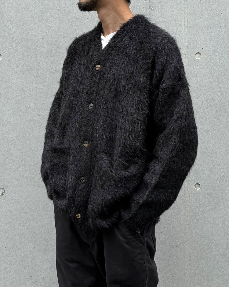 The Inoue Brothers… / Suri Alpaca Cardigan / Black