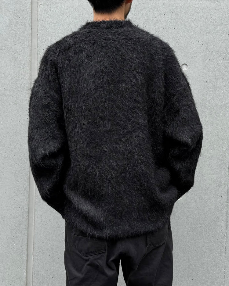 The Inoue Brothers… / Suri Alpaca Cardigan / Black