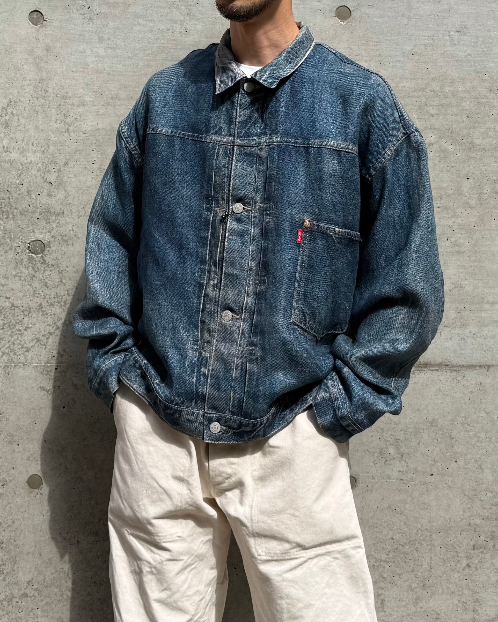 eye JUNYA WATANABE MAN / Levis 麻オックス 転写 1st JACKET (Ber Ber