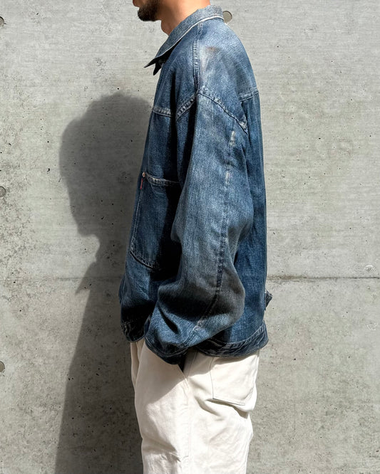 eye JUNYA WATANABE MAN / Levis 麻オックス 転写 1st JACKET (Ber Ber Jin) / INDIGO /