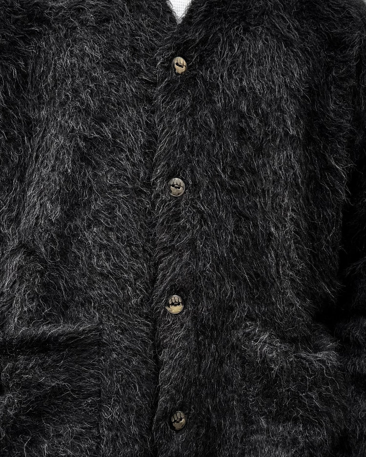 The Inoue Brothers… / Suri Alpaca Cardigan / Black