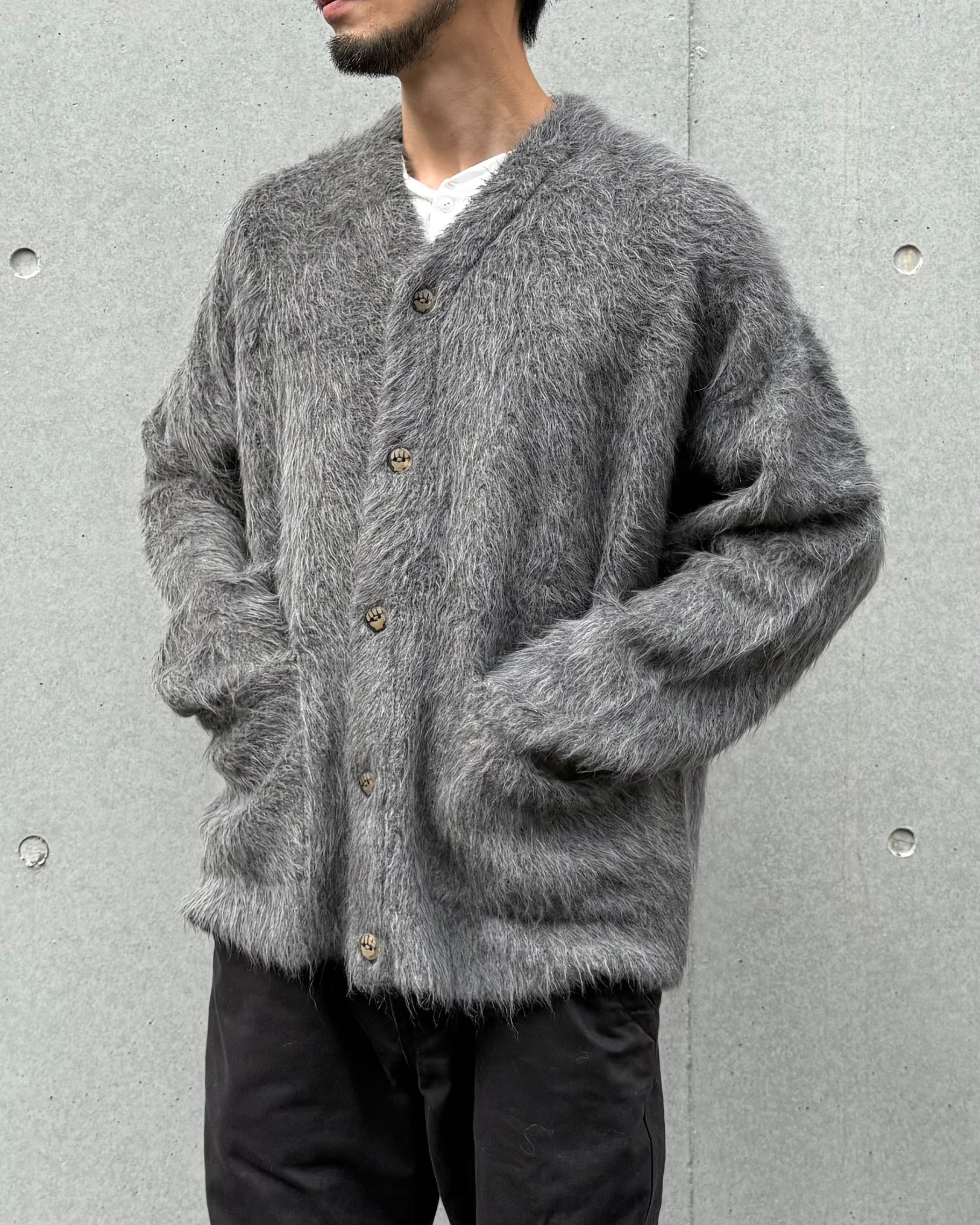 トップス the inoue brothers suri alpaca cardigan THE INOUE BROTHERS（ザ・イノウエブラザーズ） - Suri Alpaca
