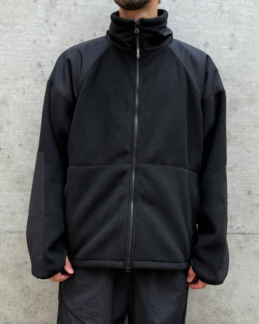 HYKE / FLEECE JACKET / BLACK / 17541