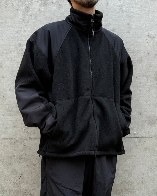 HYKE / FLEECE JACKET / BLACK / 17541
