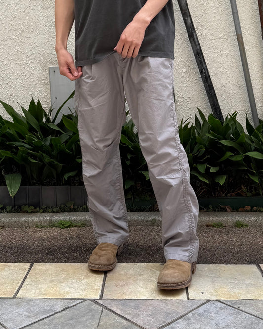 nonnative / DWELLER EASY PANTS C/N GABARDINE PIGMENT DYE / GRAY / NN-P4832