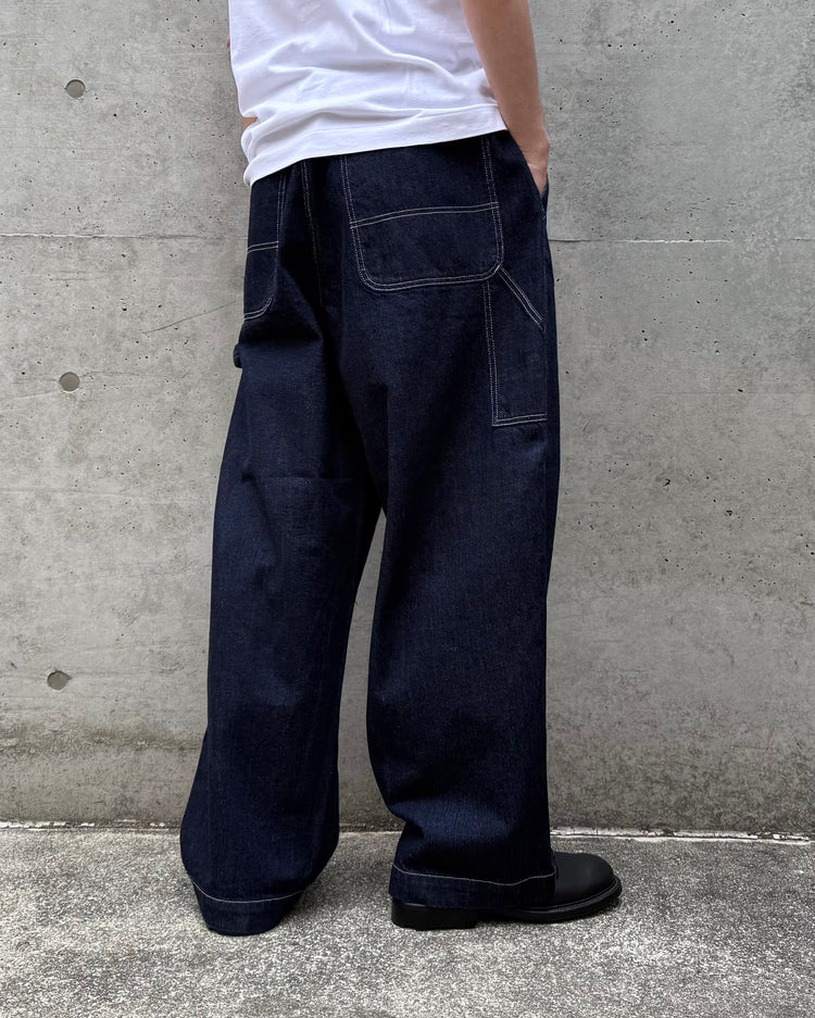 PORTER CLASSIC / STEINBECK DENIM PAINTER PANTS / DARK NAVY / PC-005-3836