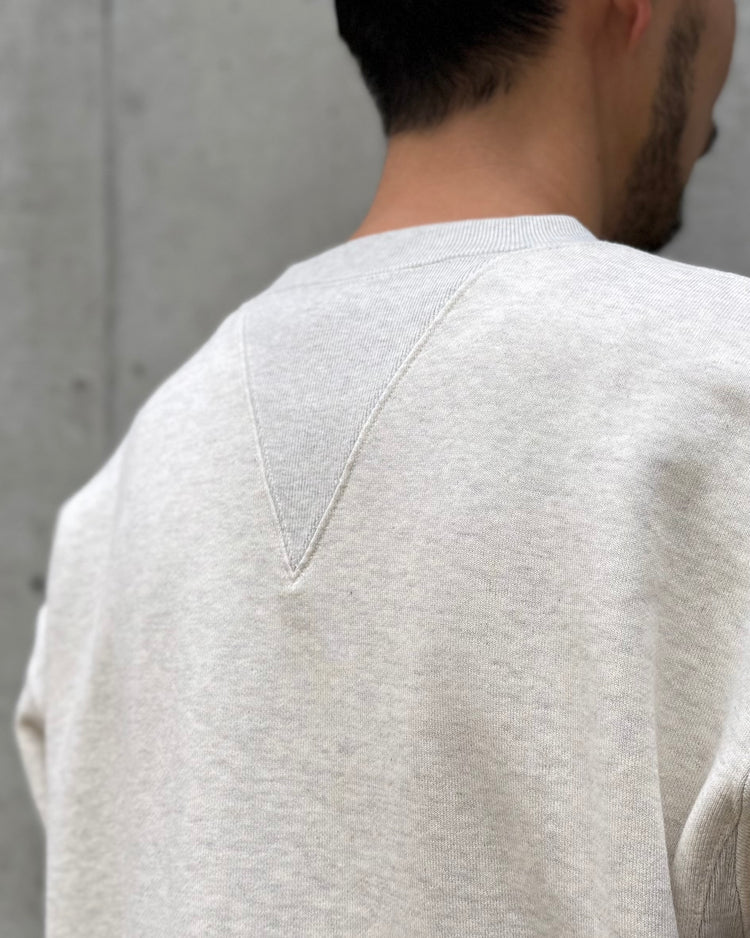 HYKE / SWEAT SHIRT / OATMEAL / 12415