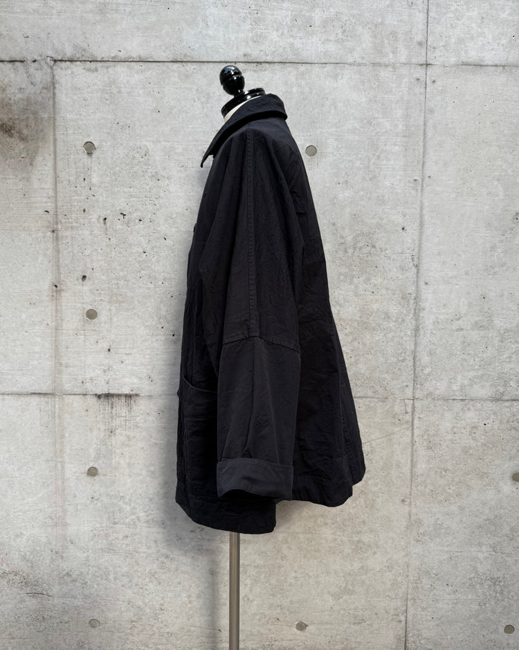 CASEY/CASEY / WEIPING JACKET - DOUBLE COTTON / BLACK